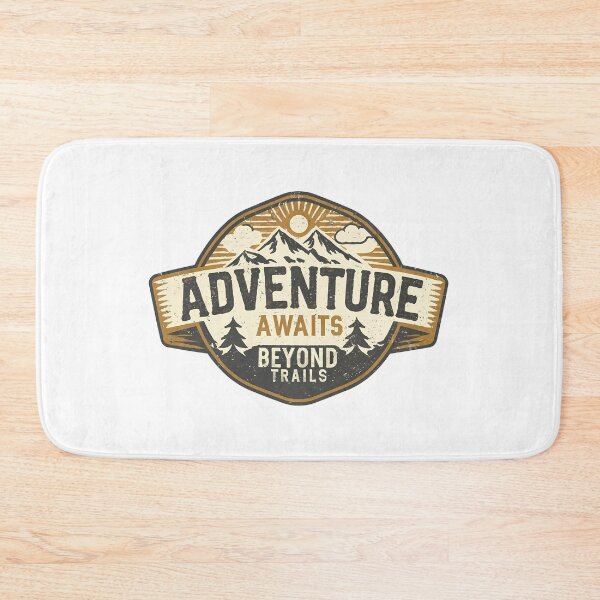Item preview, Adventure awaits beyond trails designed and sold by rozar-nv.