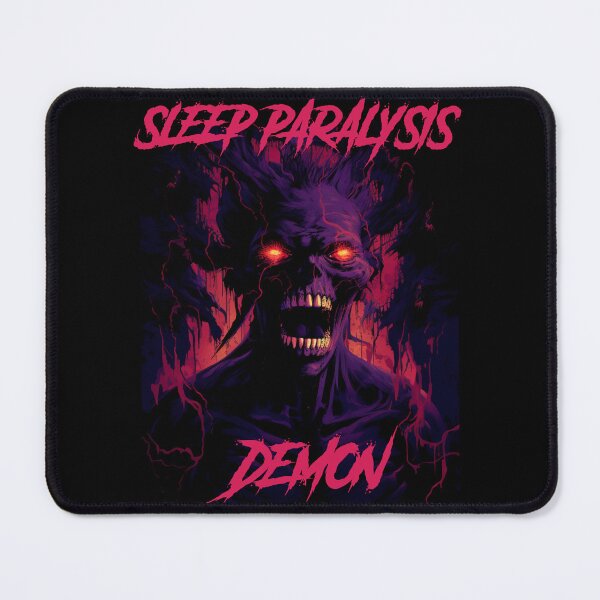 Item preview, Sleep paralysis demon - synthwave cyberpunk designed and sold by GlitchGrotesque.