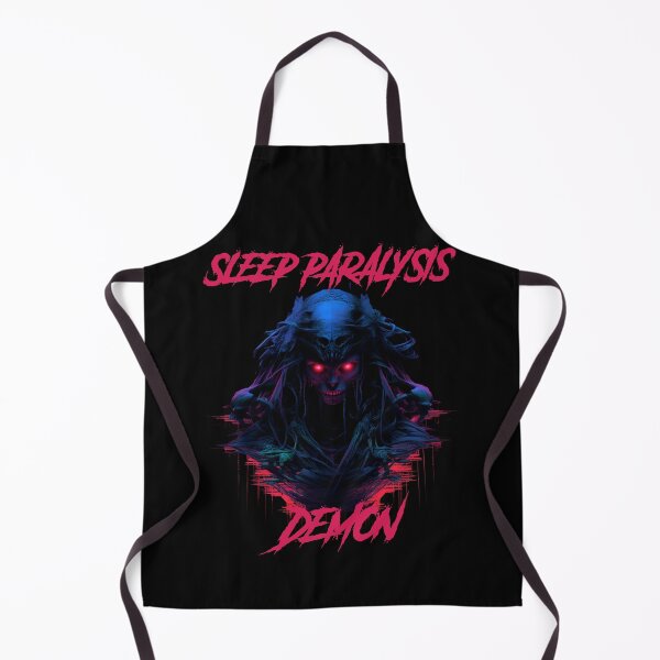 Item preview, Sleep paralysis demon - synthwave cyberpunk designed and sold by GlitchGrotesque.