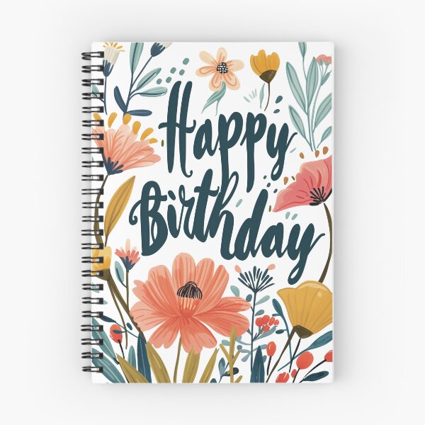 Item preview, Happy Birthday Flowers designed and sold by sheprint.