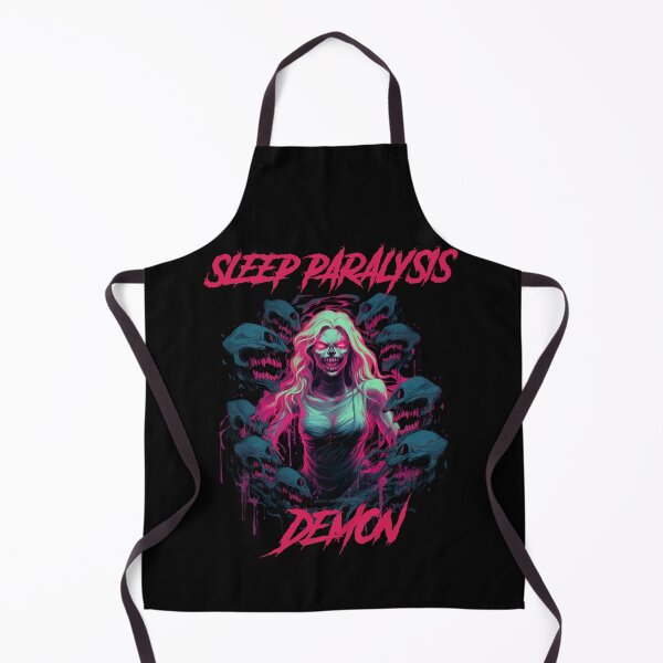 Item preview, Sleep paralysis demon - synthwave cyberpunk designed and sold by GlitchGrotesque.