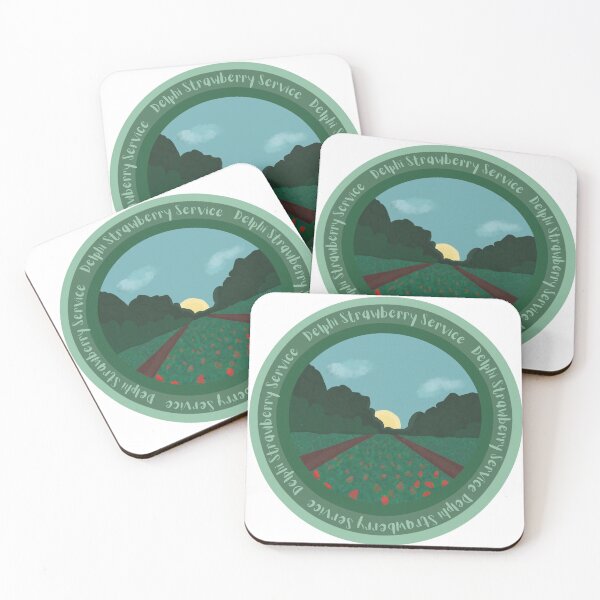 Item preview, Camp Halfblood - Delphi Strawberry Service designed and sold by sparse-courage.