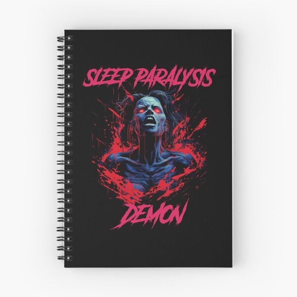 Item preview, Sleep paralysis demon - synthwave cyberpunk designed and sold by GlitchGrotesque.