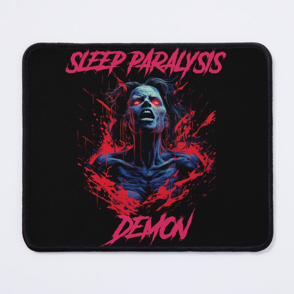 Item preview, Sleep paralysis demon - synthwave cyberpunk designed and sold by GlitchGrotesque.