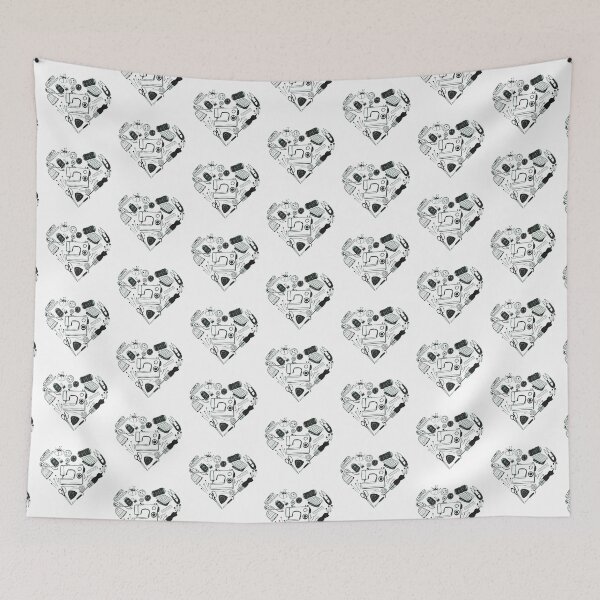Item preview, Cute Sewing Kit In Heart Shape Sewer Sewing Craft Lover Gift  designed and sold by Wiss2Arts.
