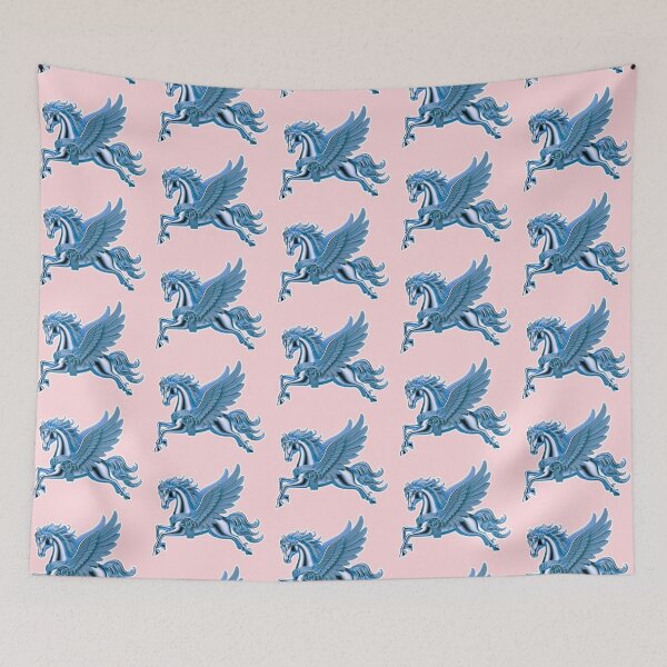 Item preview, Metallic Blue Pegasus - Aria's Pegasi designed and sold by AmberRoseWrites.