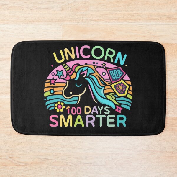 Item preview, Unicorn 100 days smarter neon techno designed and sold by Pawel Oska.