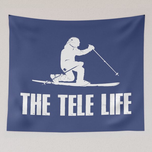 Item preview, The Telemark Ski Life designed and sold by Esskay Designs.