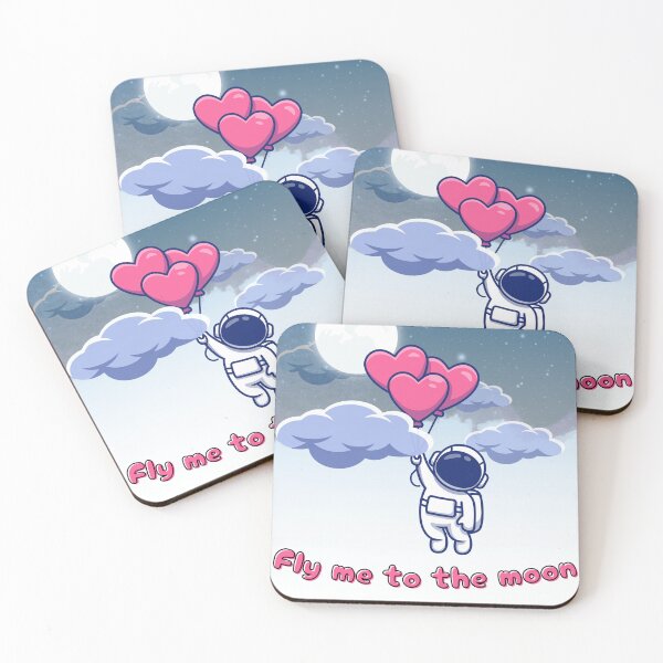 Item preview, Fly me to the moon - valentines day designed and sold by TheDigitalChap.