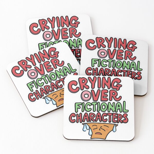 Item preview, crying over fictional characters designed and sold by JustCrafted.