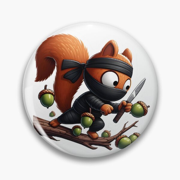 Item preview, Nutty Ninja Nonsense designed and sold by AI-Only Creations.