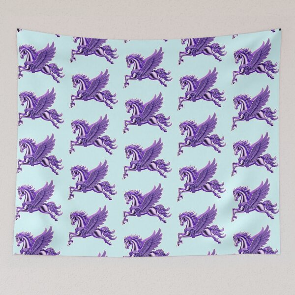 Item preview, Metallic Purple Pegasus - Aria's Pegasi designed and sold by AmberRoseWrites.