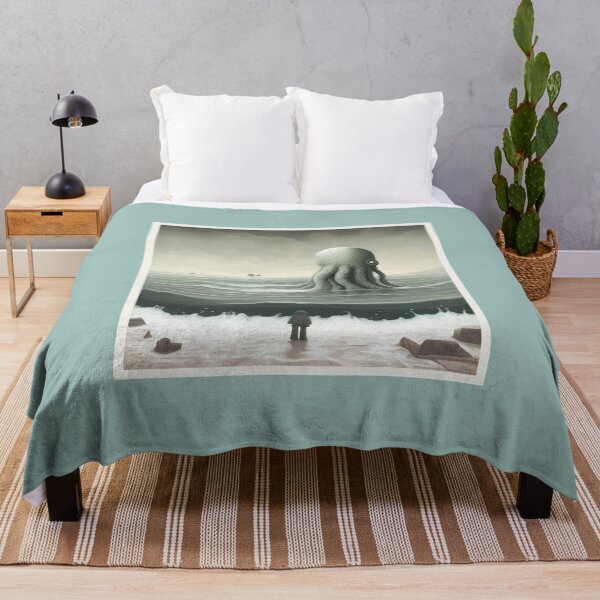 Item preview, Cthulhu goes back home designed and sold by CarcosaShop.