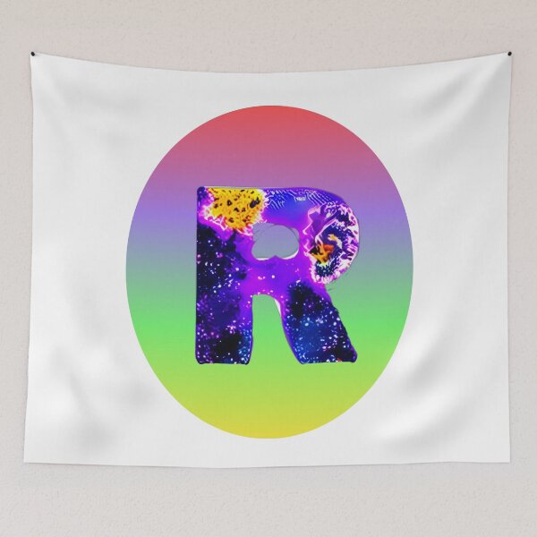 Item preview, letter R, monogram 2. typography collage. ABC art. gift 2024 designed and sold by Minibubb.