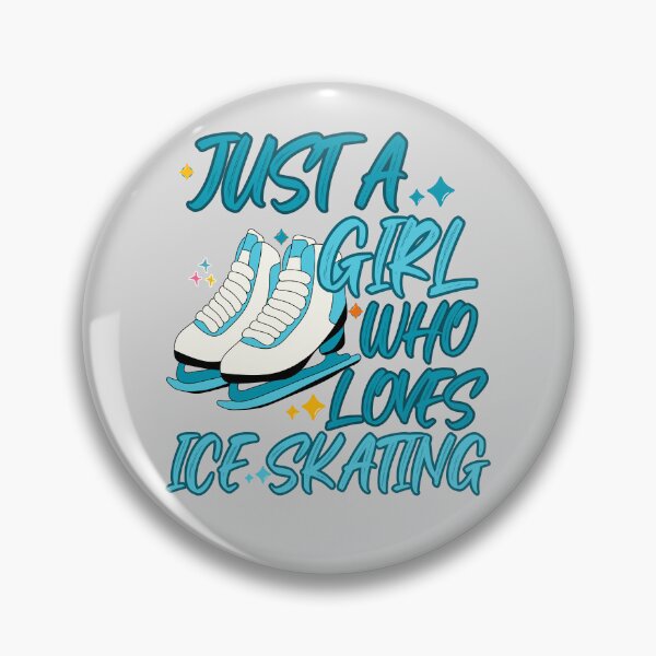 Item preview,  Just a Girl Who Loves Ice Skating designed and sold by Guess4best.