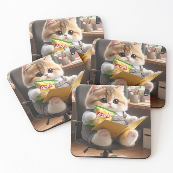 Item preview, 【Cute Cat】The Consequences of Snack Addiction designed and sold by ARESUSTAR.