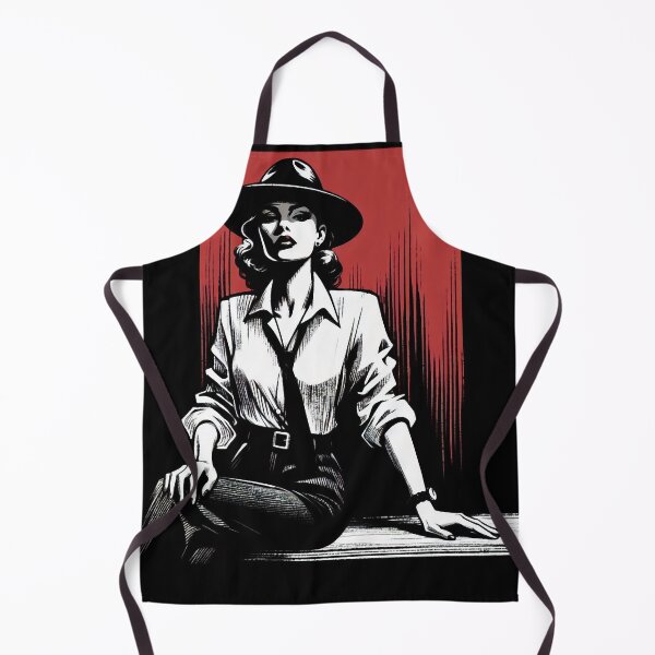 Item preview, Noir Crime Woman in a Classic Suit designed and sold by RESToRAPTOR.