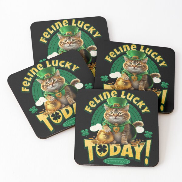 Item preview, Feline Lucky Today  designed and sold by GuwdTCo.