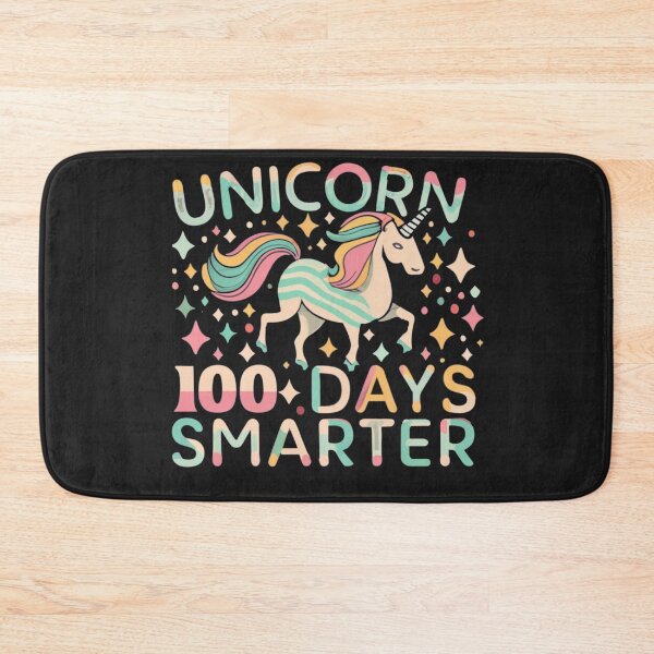 Item preview, Unicorn 100 days smarter Vintage Typography designed and sold by Pawel Oska.