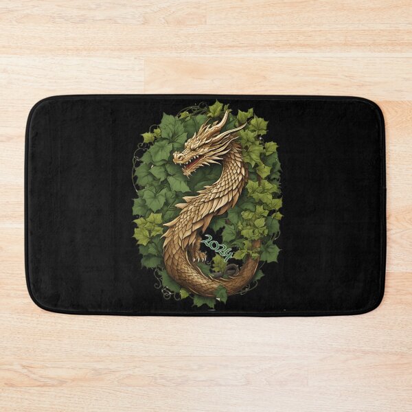 Item preview, Wood Dragon Luck and Prosperity: Year of the Dragon 2024 designed and sold by leyfinder.