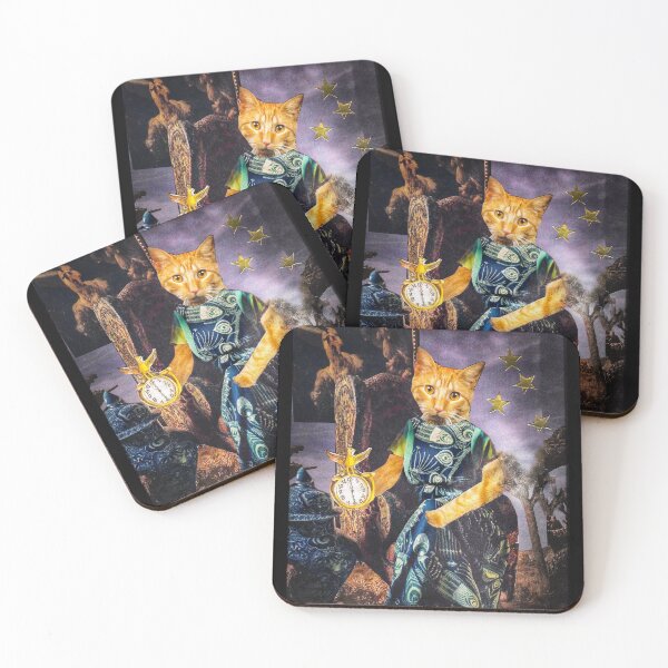 Item preview, Orange Tabby Cat Portrait - 'Mother Time' designed and sold by Nikki Fortuin Arts & Crafts.