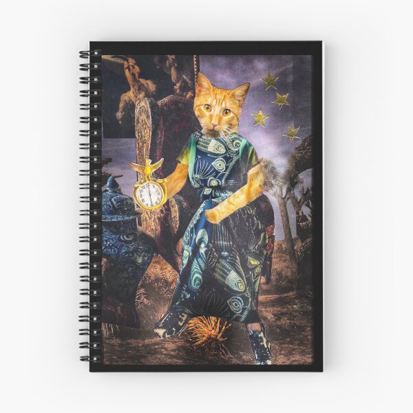 Item preview, Orange Tabby Cat Portrait - 'Mother Time' designed and sold by Nikki Fortuin Arts & Crafts.
