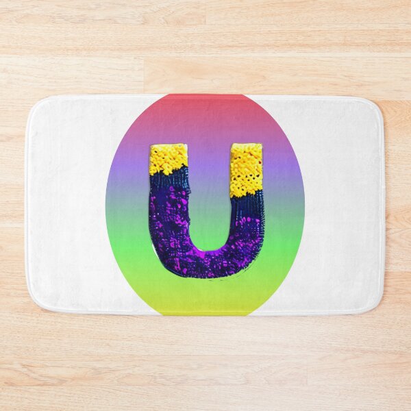 Item preview, letter U, monogram . typography collage. ABC art. gift 2024 designed and sold by Minibubb.