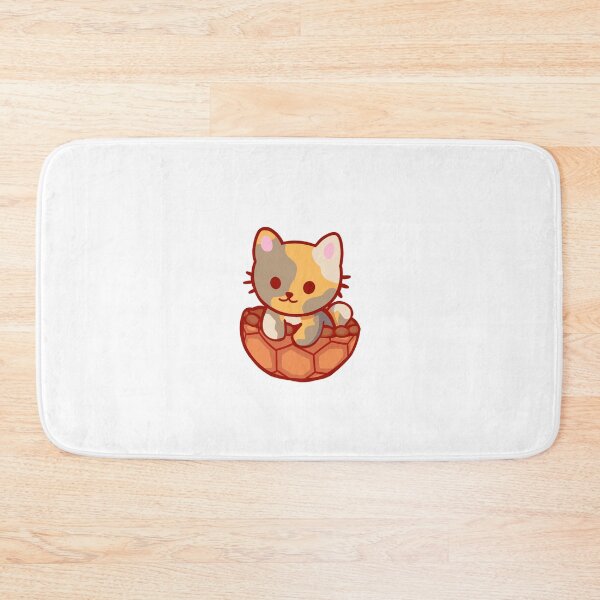 Item preview, Tortoiseshell Cat in Shell Cute Sticker designed and sold by 10six.