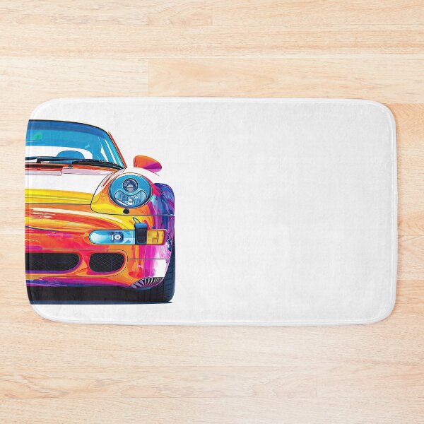 Item preview, Vintage porsche 993 rainbow colors designed and sold by blackdogshop.