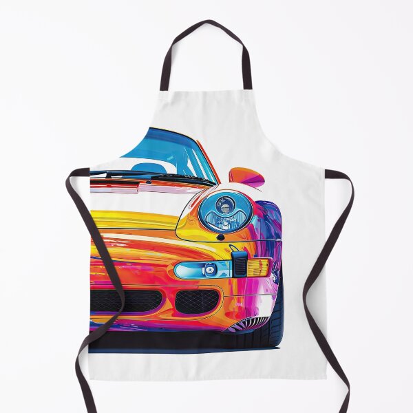 Item preview, Vintage porsche 993 rainbow colors designed and sold by blackdogshop.