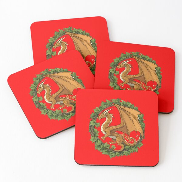 Item preview, Wood Dragon Luck and Prosperity: Year of the Dragon 2024 designed and sold by leyfinder.