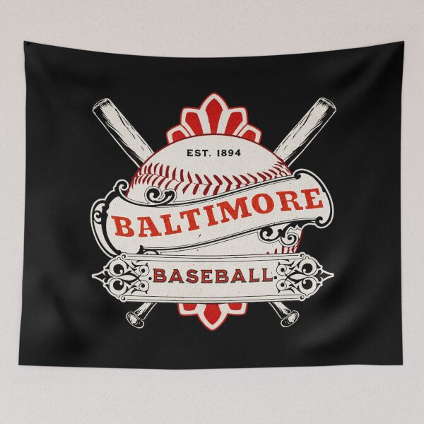 Item preview, Baltimore Baseball designed and sold by RiffRaffGraffix.