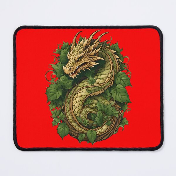 Item preview, Wood Dragon Luck and Prosperity: Year of the Dragon 2024 designed and sold by leyfinder.
