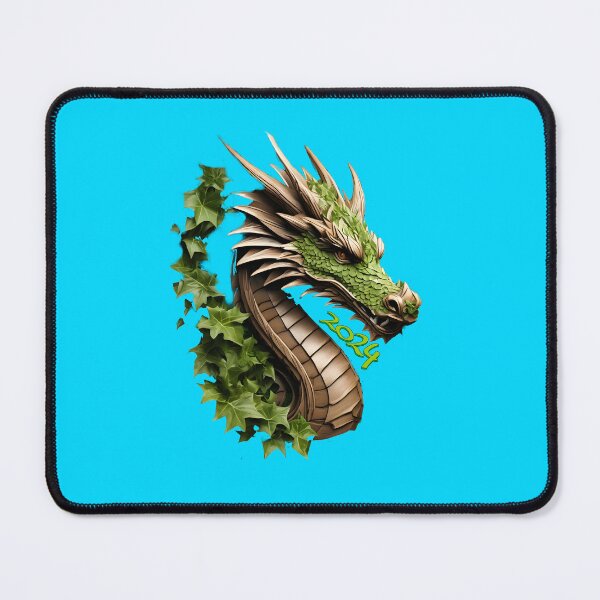 Item preview, Wood Dragon Luck and Prosperity: Year of the Dragon 2024 designed and sold by leyfinder.