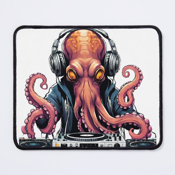 Item preview, DJ Octopus Concept Design, Feel the music! designed and sold by CarpArtt.
