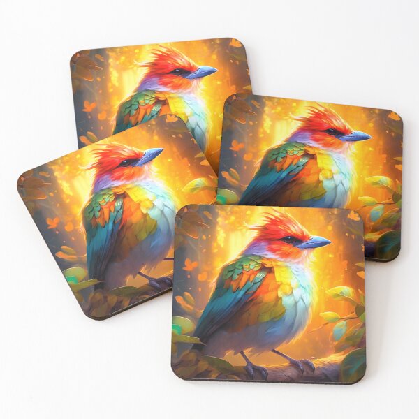 Item preview, king bird fluffs its feathers designed and sold by janjacbu.