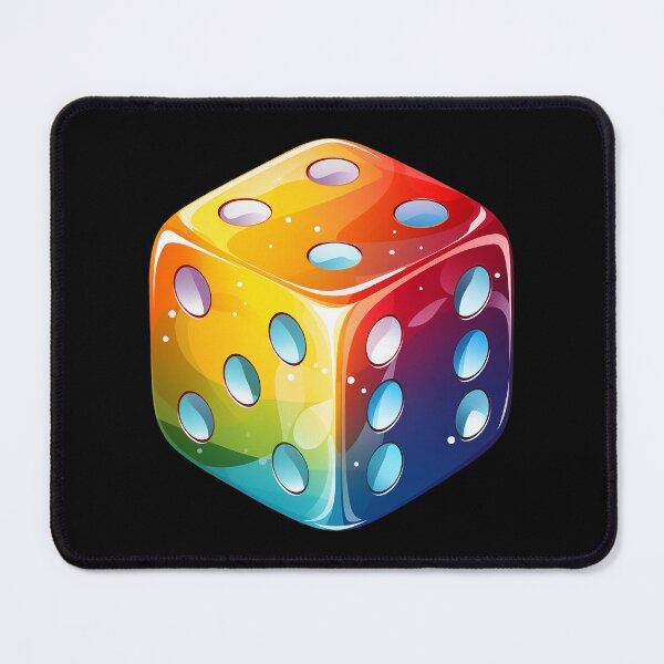Item preview, Colorful Dice designed and sold by Monokular.