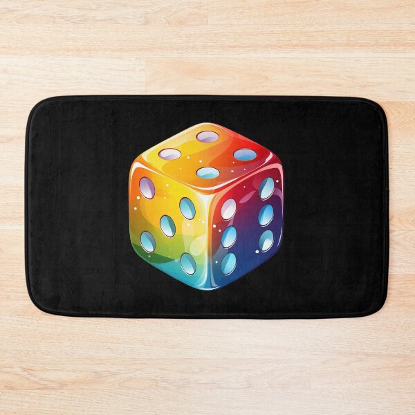 Item preview, Colorful Dice designed and sold by Monokular.