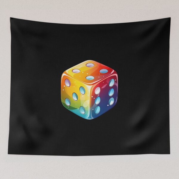 Item preview, Colorful Dice designed and sold by Monokular.