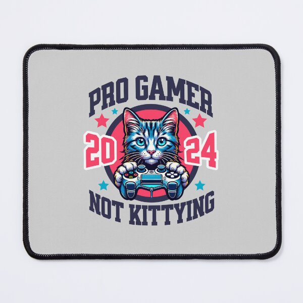 Item preview, Video Gamer Cat, Pro Gamer Not Kittying, Funny Cat Playing Video Games 2024 designed and sold by DAMOTAmagazine.