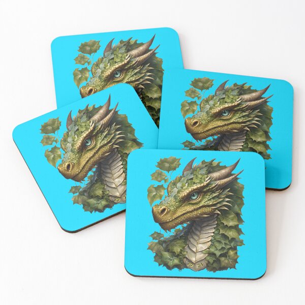 Item preview, Wood Dragon Luck and Prosperity: Year of the Dragon 2024 designed and sold by leyfinder.