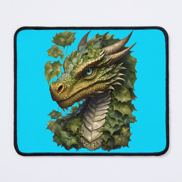 Item preview, Wood Dragon Luck and Prosperity: Year of the Dragon 2024 designed and sold by leyfinder.