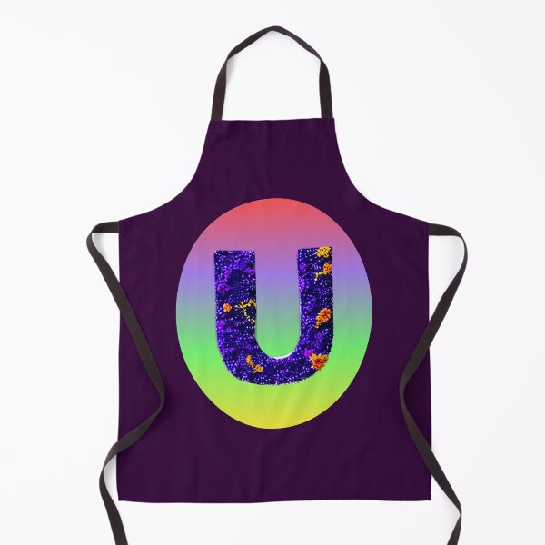 Item preview, letter U, monogram 2. typography collage. ABC art. gift 2024 designed and sold by Minibubb.