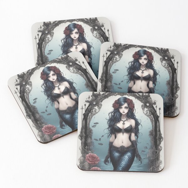 Item preview, Gothic Mermaid Under Black Arch designed and sold by CailaStyle.