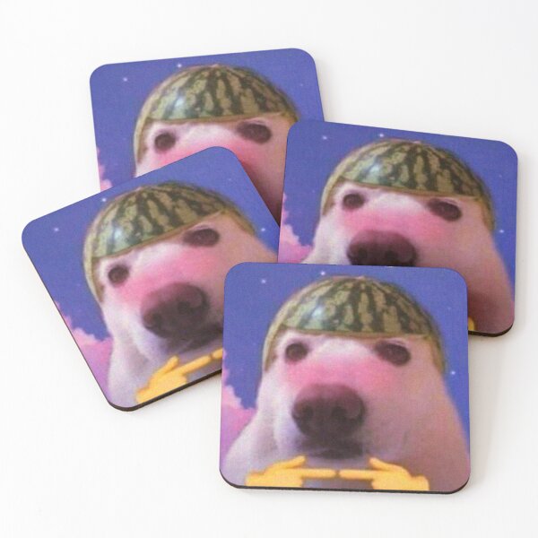 Item preview, cute dog meme designed and sold by tttatia.