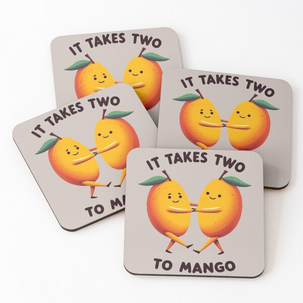Item preview, It takes two to mango designed and sold by Vkinsify.