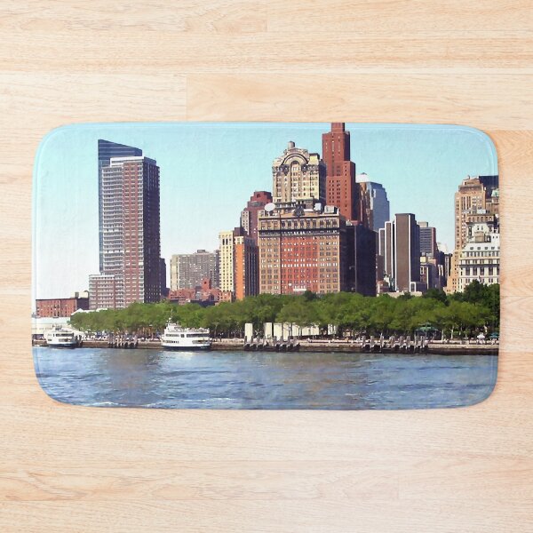 Item preview, Manhattan NY - Manhattan Skyline on a Clear Day designed and sold by Susan Savad.