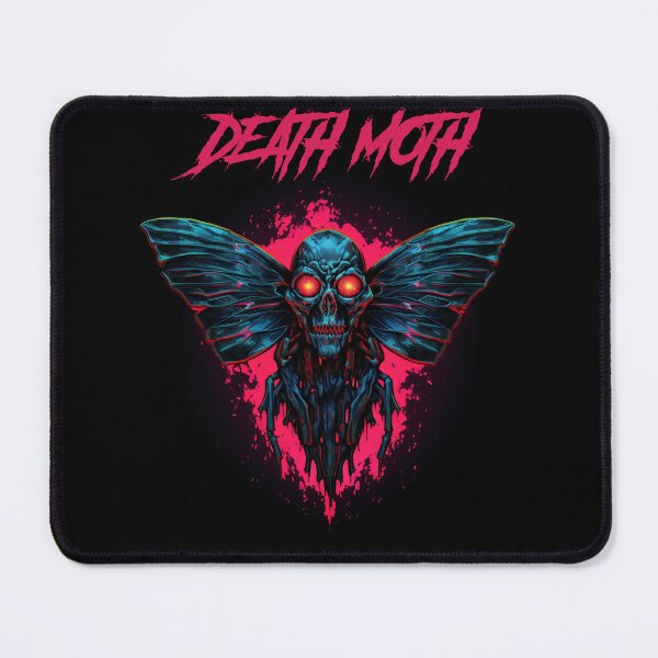 Item preview, Death Moth - synthwave cyberpunk designed and sold by GlitchGrotesque.