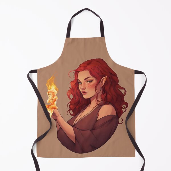 Item preview, Bryce Quinlan & Lehabah the Fire Sprite designed and sold by Speakeasy-Cafe.