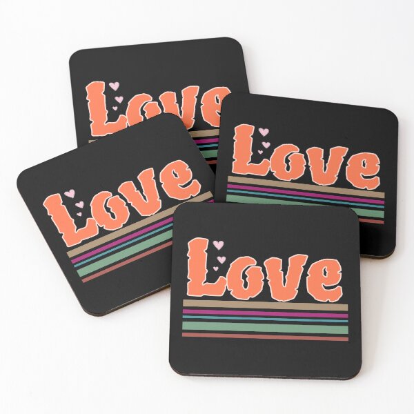Item preview, Retro Colorful Love designed and sold by LemonFun.